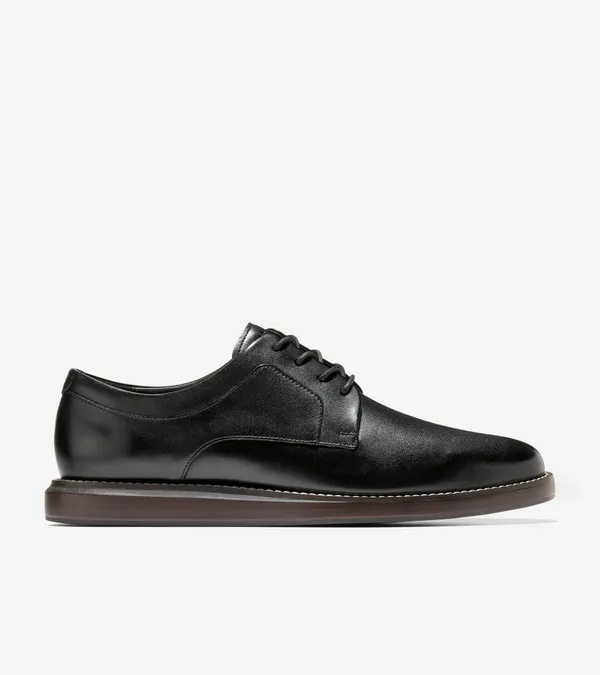 COLE HAAN Grand Neoclassic Plain Toe Oxfords- Black BLACK