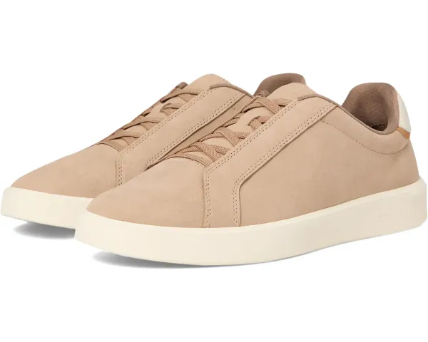 COLE HAAN Cole Haan Grand Crosscourt Daily Slip-On Sneaker- Beige BEIGE