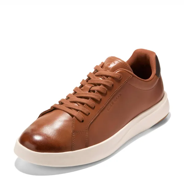COLE HAAN Grand Crosscourt Tennis 2 Sneaker- Tan/Brown TAN/BROWN