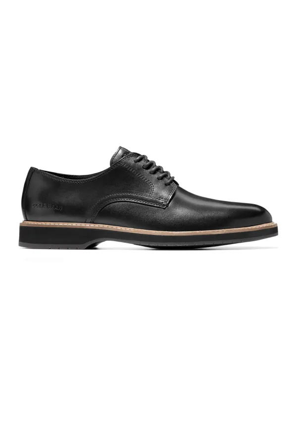 COLE HAAN Morse Grand Plain Toe Oxfords- Black BLACK