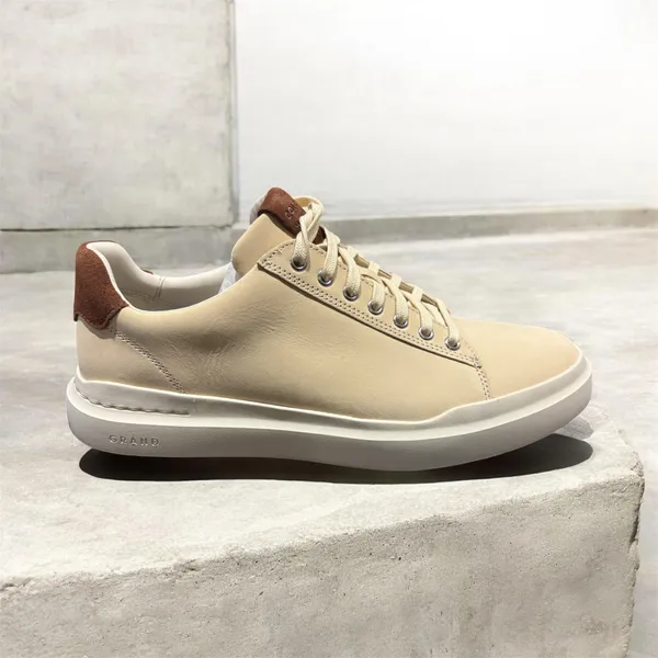 COLE HAAN Grand Crosscourt Winner Sneaker- Cream CREAM