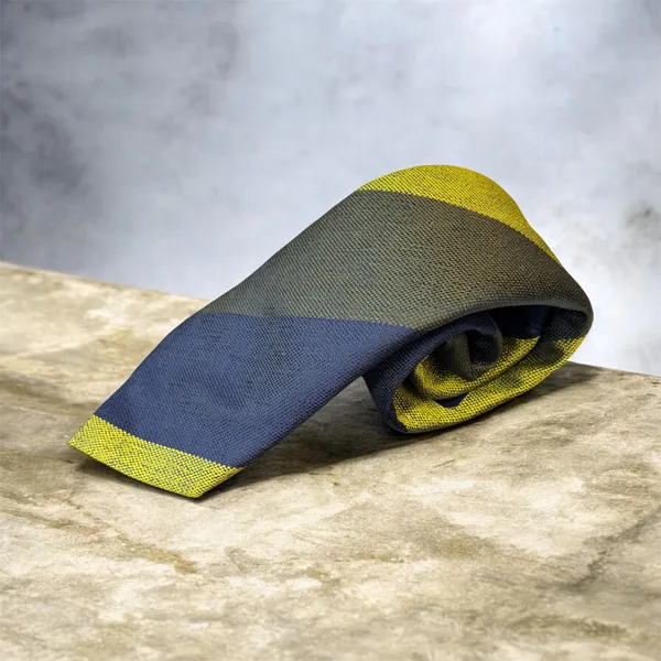 Seward & Stern Bold Stripes Tie- Green GREEN