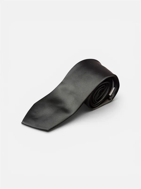 Bruno Piatelli Slim Tie- Black BLACK