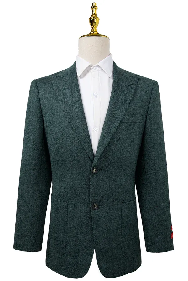 Bresciani Clothing Slim Fit Sport Jacket - Green GREEN