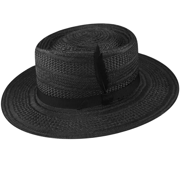 Bailey Hats Alix Fedora BLACK and BEIGE