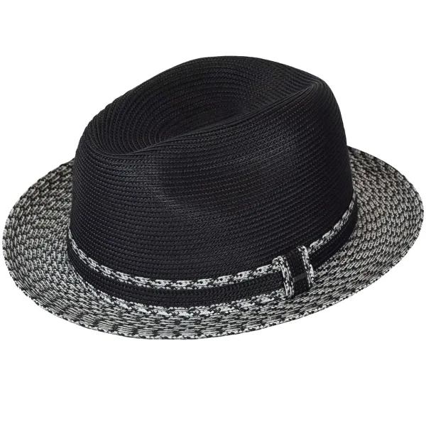 Bailey Hats Mannesroe Hat- Black BLACK