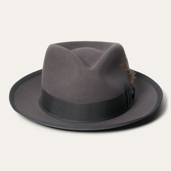 Stetson Hats Whippet Fedora- Gray GRAY