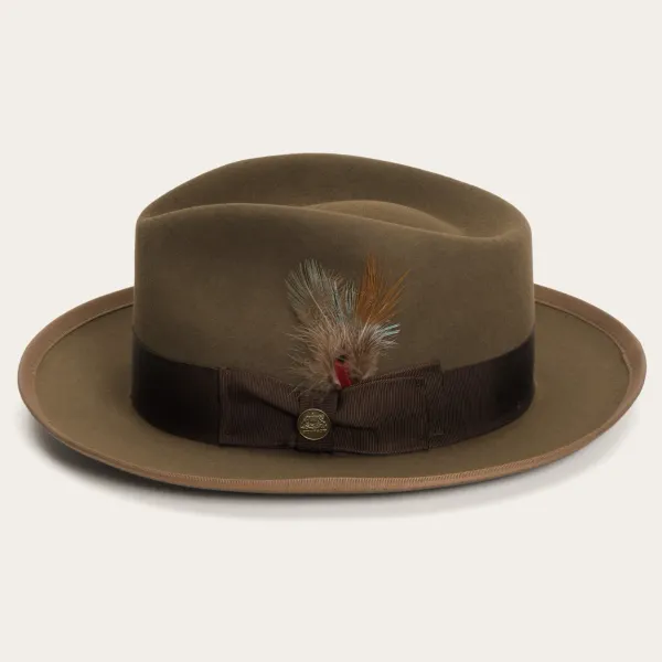 Stetson Hats Whippet Fedora- Camel CAMEL