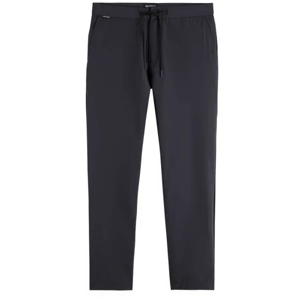 Scotch & Soda Finch Taper Fit Ankle Length Joggers- Navy NAVY