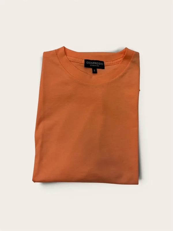 Gionfriddo Made in Italy Short Sleeve T-Shirt- Melon MELON