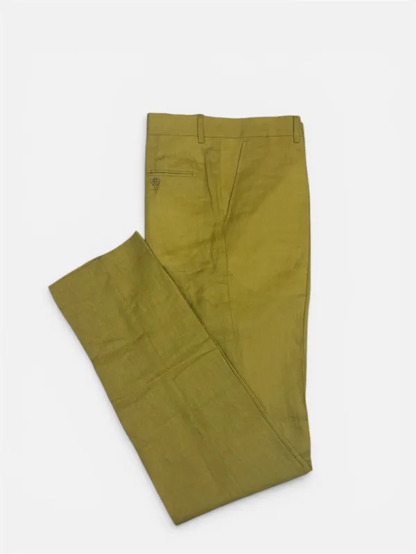 Horsens Linen Chino Pants- Dijon DIJON