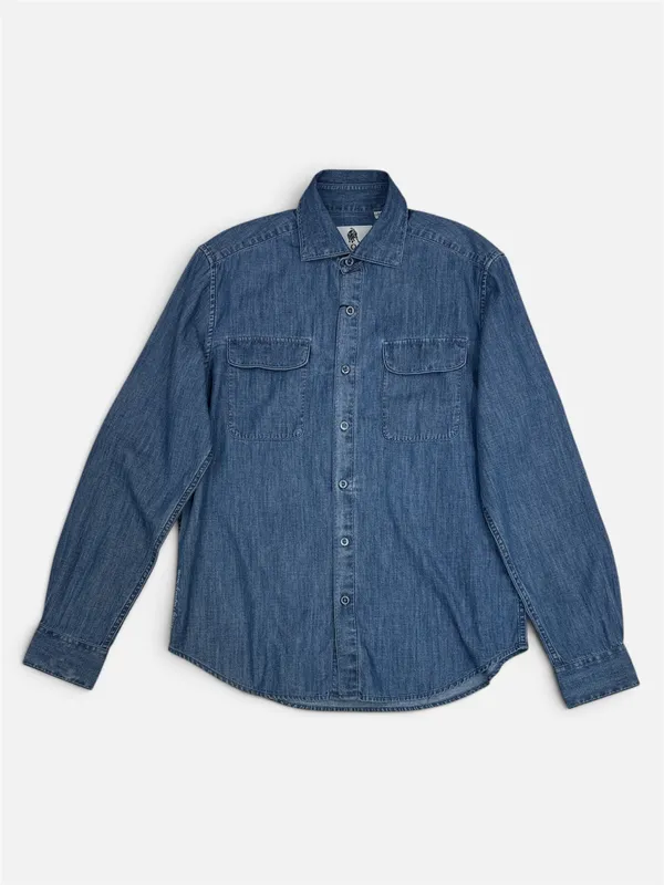 Stock Collection Brother Dress Shirt- Indigo INDIGO
