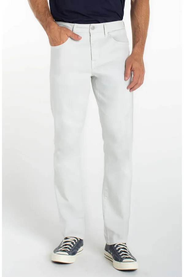 LIVERPOOL JEAN CO Kingston Modern Straight Leg Jeans- Mist Mist