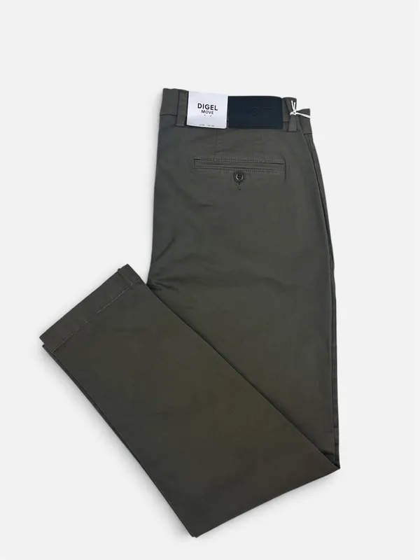 DIGEL Artur Slim Fit Trousers- Olive OLIVE