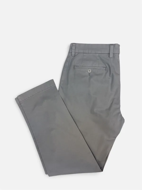 DIGEL Artur Slim Fit Trousers- Light Gray LITE GRY