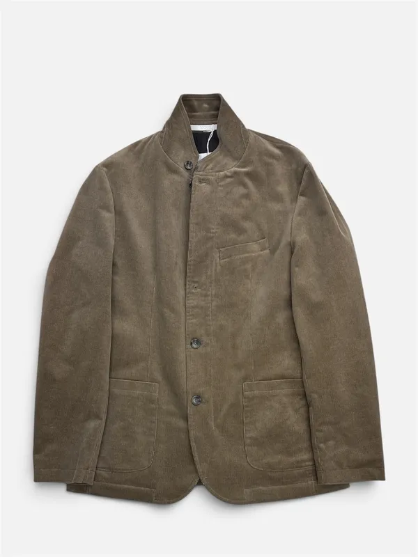DIGEL Barton Ribbed Coat- Beige BEIGE