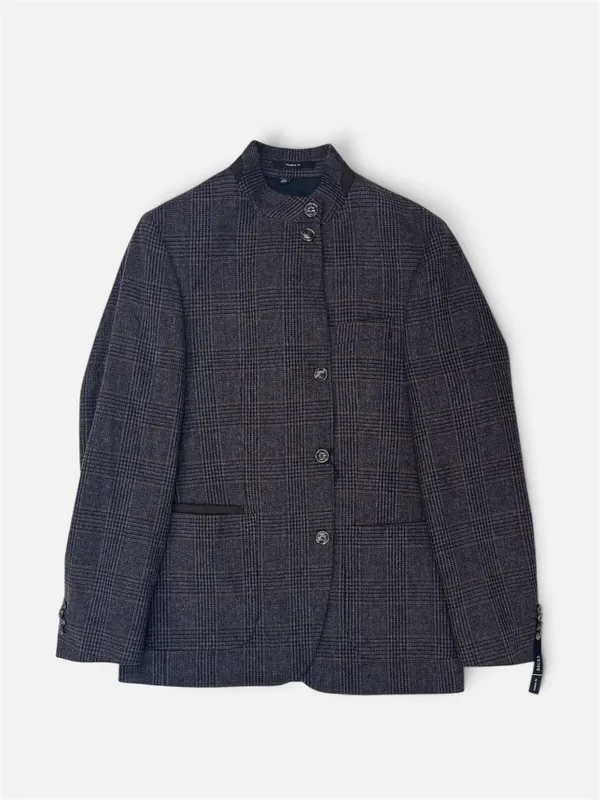 DIGEL Emillio Wool Jacket- Burgundy BURG