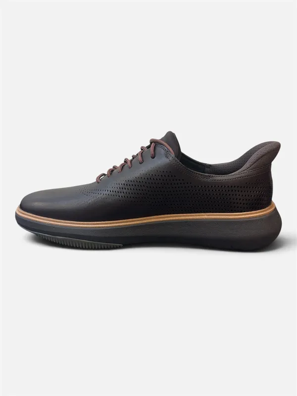COLE HAAN Lasor Wingtip Oxford- Chocolate CHOC