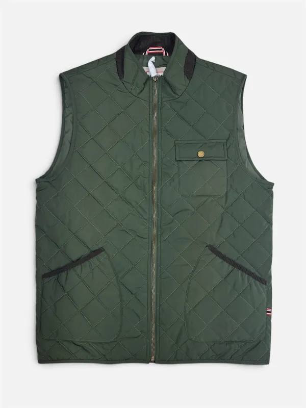 Hunter Quilted Vest- Hunter Green HUNTER GREEN