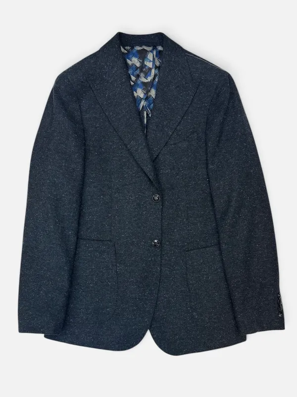 Masculini Wool Blend Sportcoat- Navy NAVY