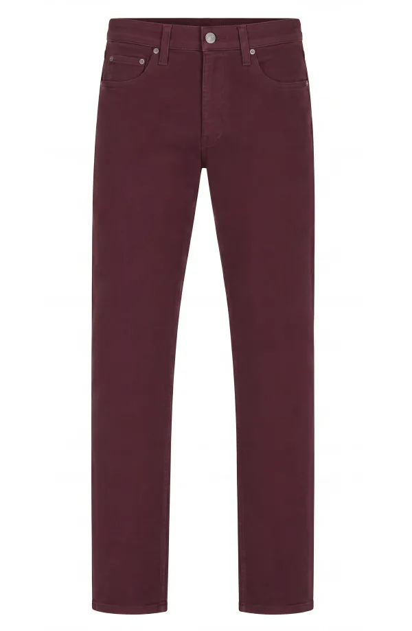 LIVERPOOL JEAN CO Kingston Modern Straight- Dark Oxblood DK OXBLOOD