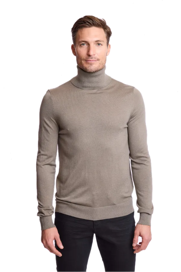 PAISLEY & GRAY Luxe Fine Gauge Turtleneck - Sage SAGE