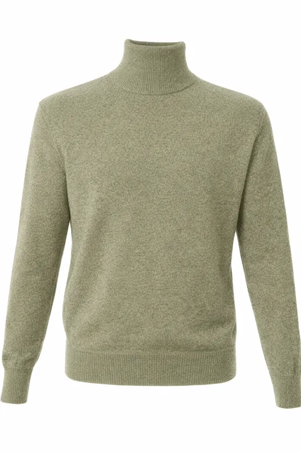 Gionfriddo Made in Italy Italian Merino Blend Rollneck- Sage SAGE