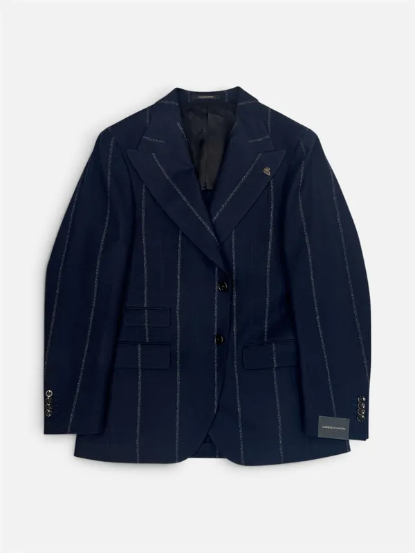 Gabriele Pasini Pure Wool 2 Piece Blazer- Navy NAVY