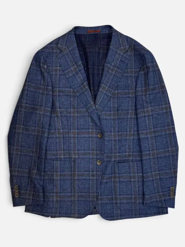 Olliver Gray Aria Sportcoat- Blow/Brown BLUE BROWN