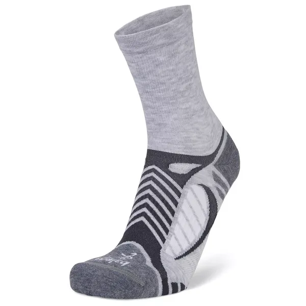 Balega Ultralight Crew Gray/White