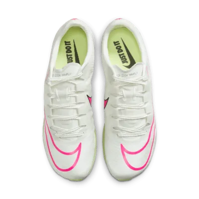 Nike AirZoom MaxFly スパイク ホワイト/ピンク 27cm ナイキ エア ズーム マックスフライ セイル フィアスピンク
