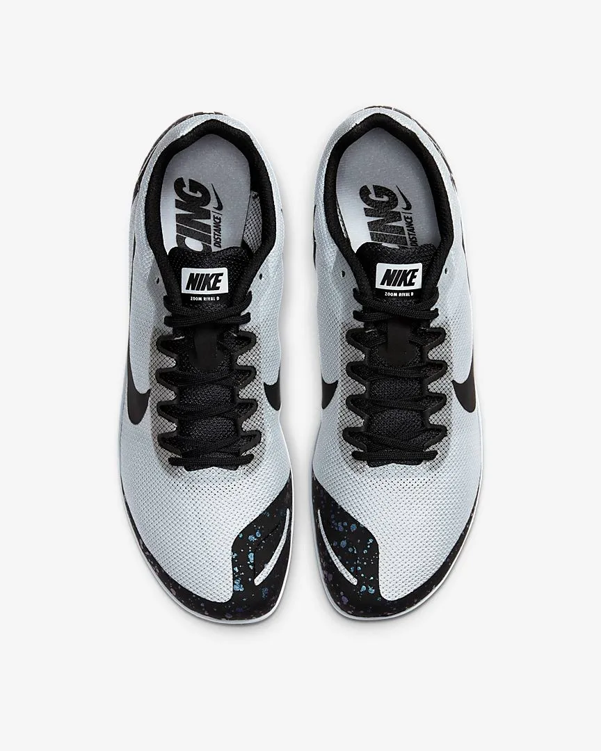 NEW NIKE men\'s zoom rival d 10 spikes in pure platinum/indigo fog/black Buy Nike Zoom Rival D 10  main image 2