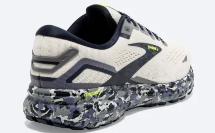 BROOKS W. GHOST 15 WHISPER WHITE/ECLIPSE/NIGHTLIFE display picture 1