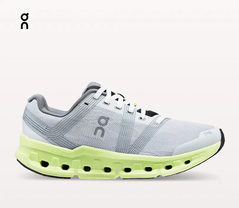 On Cloudgoスニーカー W8.5 グレー/イエロー Women's On Cloudgo - Frost/Hay - Goodmiles Running Company