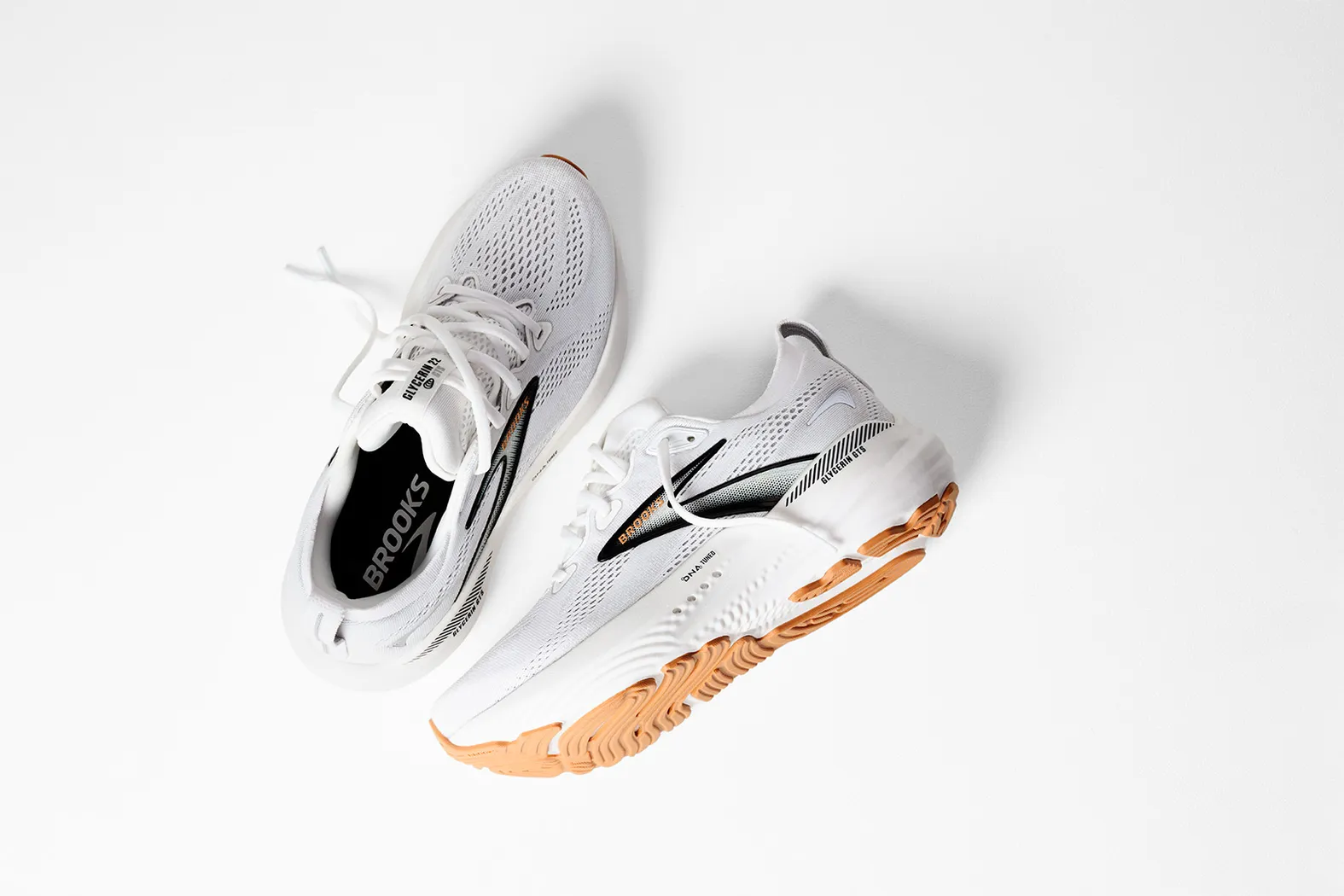 Brooks Women's Glycerin GTS 22 White/Grey/Black