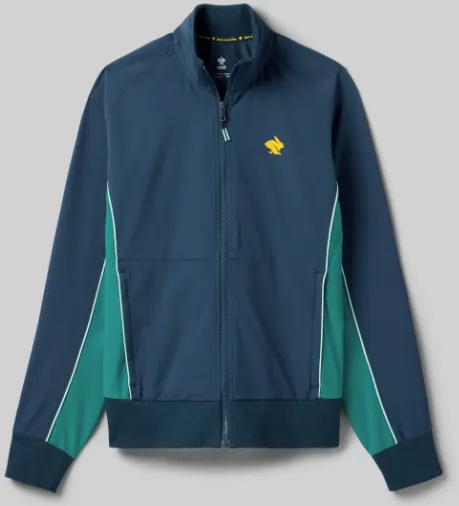 Rabbit Women's Chaser Track Jacket Blue Kayak-359