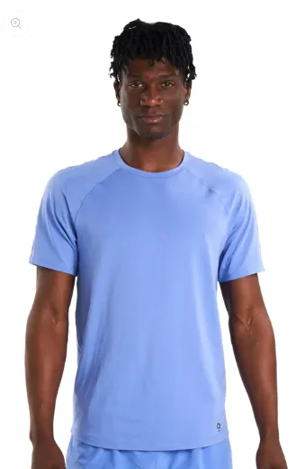 Alwrld Men's Alrn Raglan SS Tee Iris