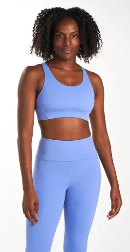 Alwrld Women's Alrn Crop Bra Iris