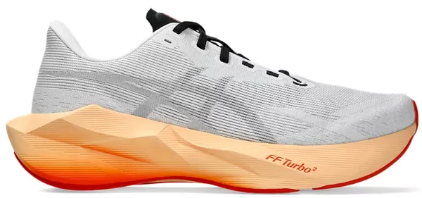 Asics MEN'S NOVABLAST 6 WHITE/ORANGE GLOW