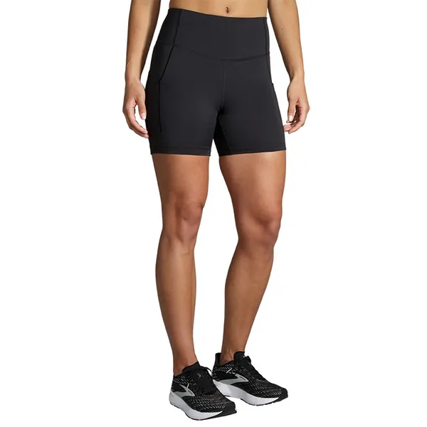 Brooks Women's Method 5" Short Tight Black