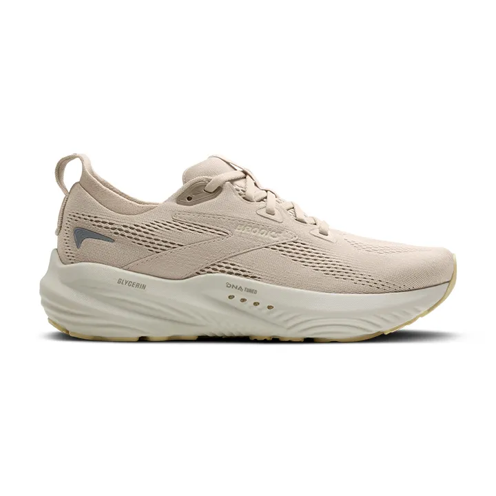 Brooks Women's Glycerin 22 Almond Peach/London Fog/Almond