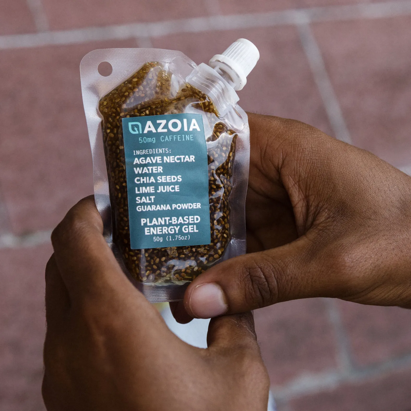 Azoia Plant Based Energy Gel Gel + 50mg Caffeine