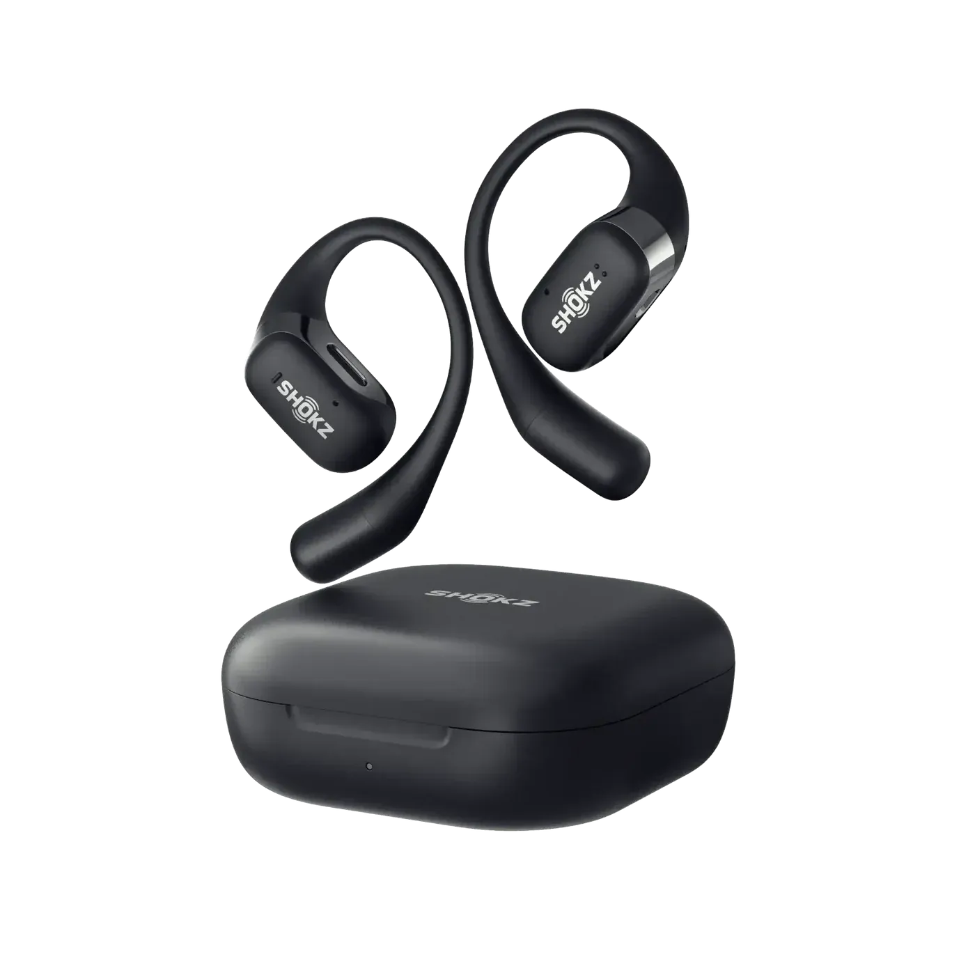 SHOKZ OPENFIT AIR ブラック　おまけ付き Amazon.com: SHOKZ OpenFit Air - Open-Ear Headphones, True Wireless