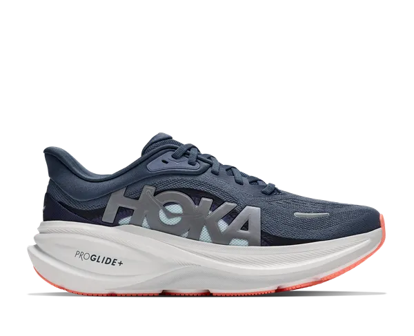 Hoka Women's Clifton Pro Faded Navy/Glimmering Blue