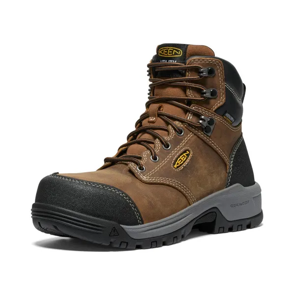 Keen Utility EVANSTON 6" WP BISON/BLACK
