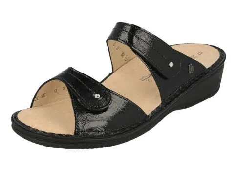FINN COMFORT CATALINA BLACK PATENT