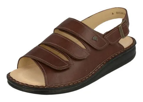 FINN COMFORT SYLT SANDAL BRANDY