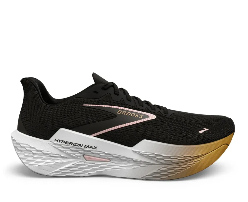 Brooks Men's Hyperion Max 2 Black/Gold/Pink
