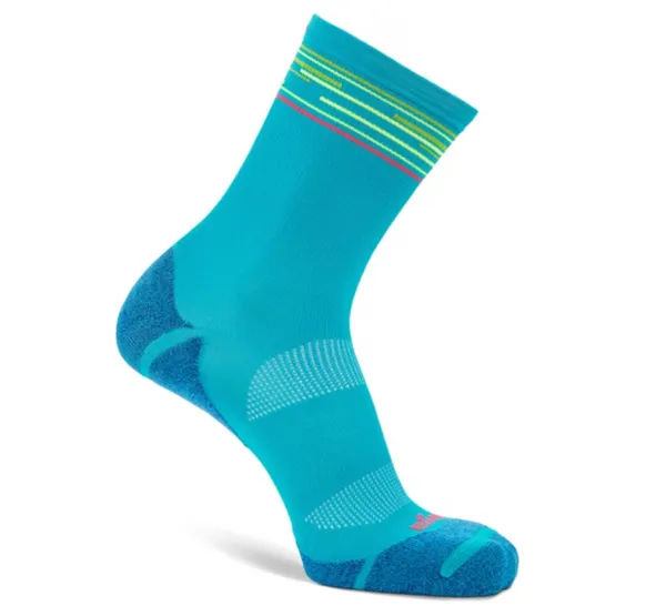 Balega Blister Resist Light Mini Crew Lake Blue/Lime Punch