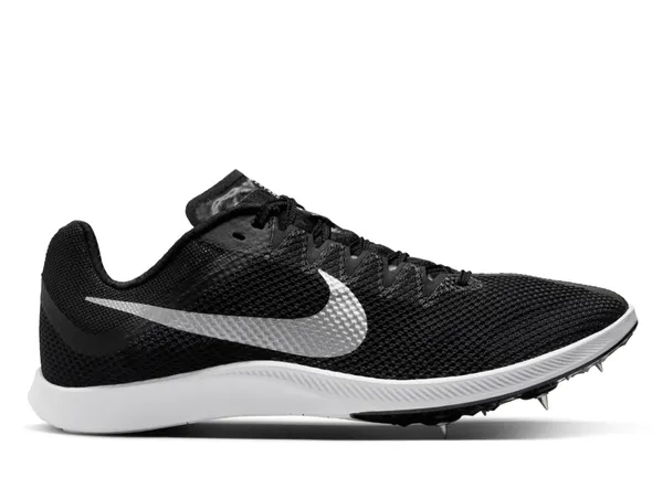 NIKE Unisex RIVAL DISTANCE Black/MetalicSilver